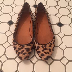 Madewell leopard flats